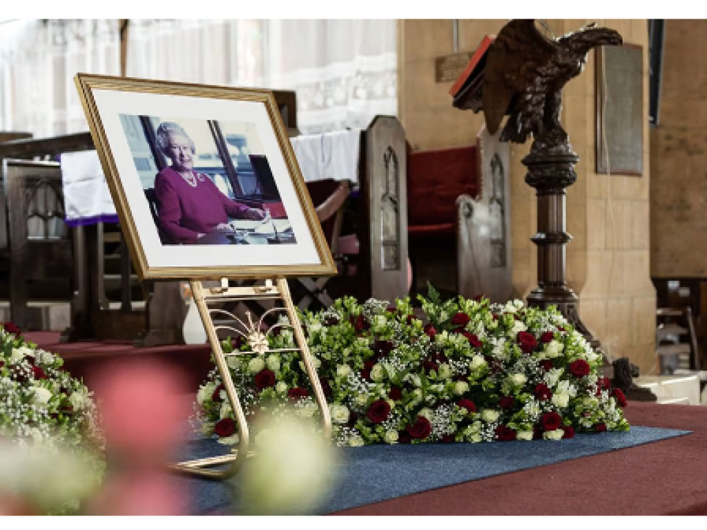 Un hommage à la reine Elizabeth II, le 15 septembre à Kampala. © Luke Dray/Getty Images via AFP
