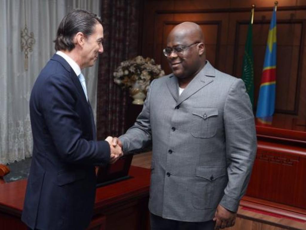 Amos Hochstein et Félix Tshisekedi