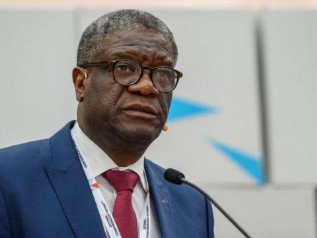 Denis Mukwege, Médecin congolais et Prix Nobel de la Paix.