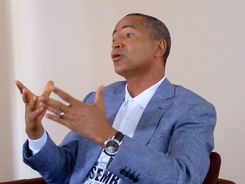 Moise Katumbi , president de l' Ensemble pour la Nation