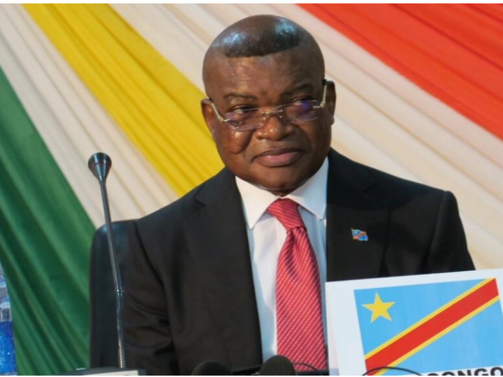 Kalev Mutond, l'ancien administrateur général de l'ANR à Goma, le 25 janvier 2017. © VOA CC0 Charly Kaseraka