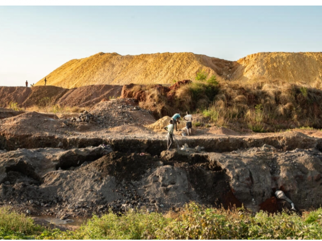 Une mine à Kolwezi, dabs la région du Katanga en RDC. (Image d'illustration) © CAROLINE THIRION/AFP