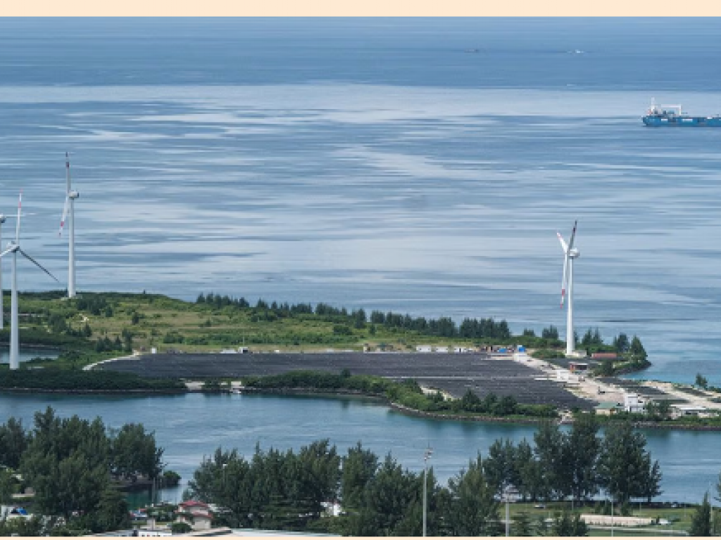 L’île de Mahé, aux Seychelles, en 2019. © Yasuyoshi Chiba/AFP