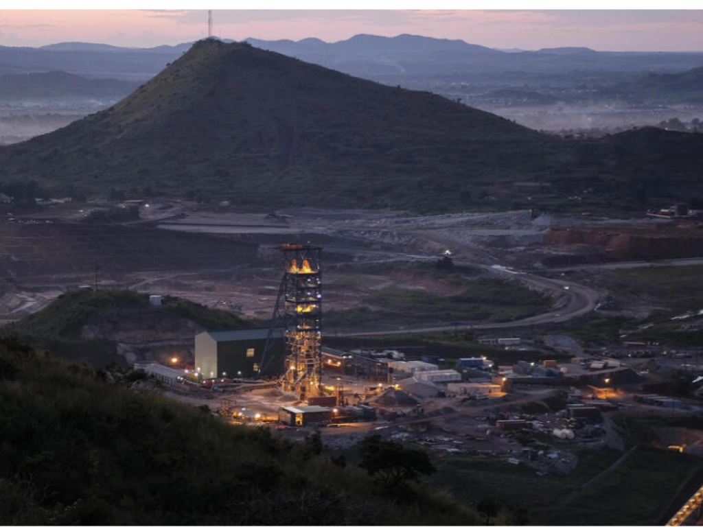 Une mine d'or en République démocratique du Congo. Getty images/Simon Dawson/Bloomberg