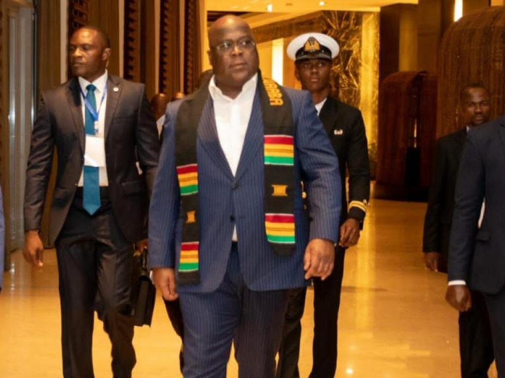 Le chef de l'État est arrivé ce jeudi à Accra