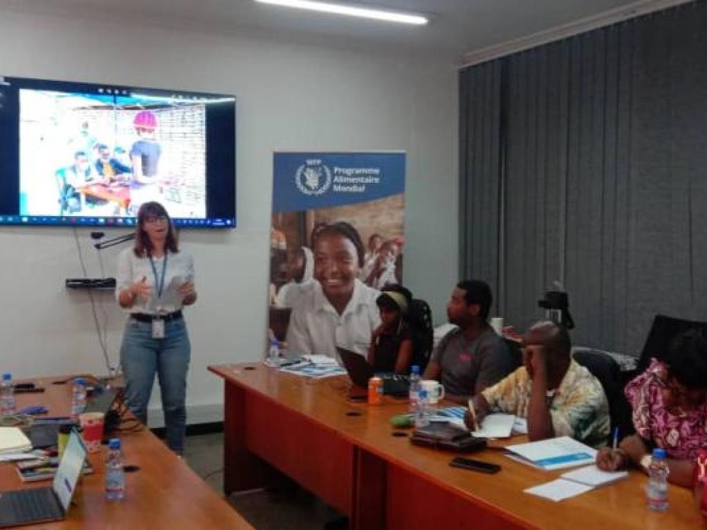 Échange entre le PAM et la presse/Ph. ACTUALITE.CD