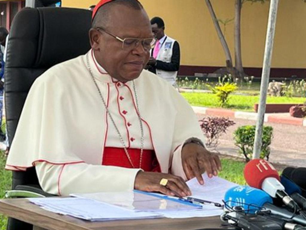 Le Cardinal Fridolin Ambongo