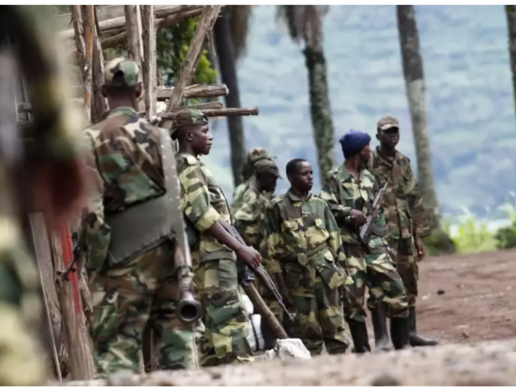 Rebelles du M23 à l'est de la RDC. © REUTERS - James Akena