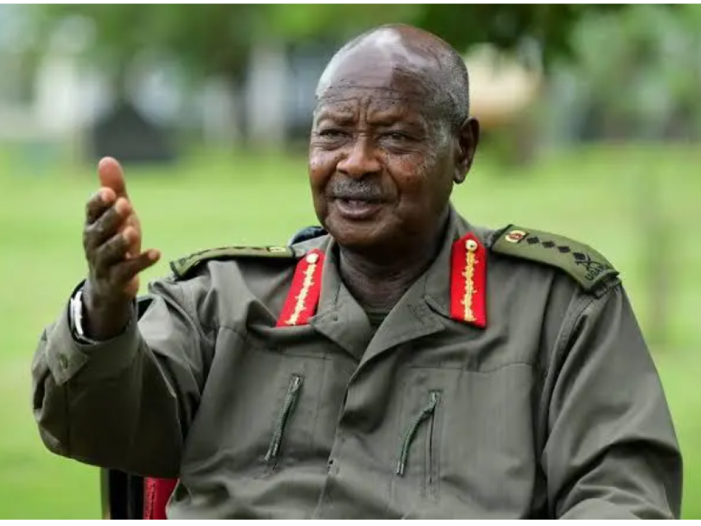 Yoweri Museveni, President de l' Ouganda