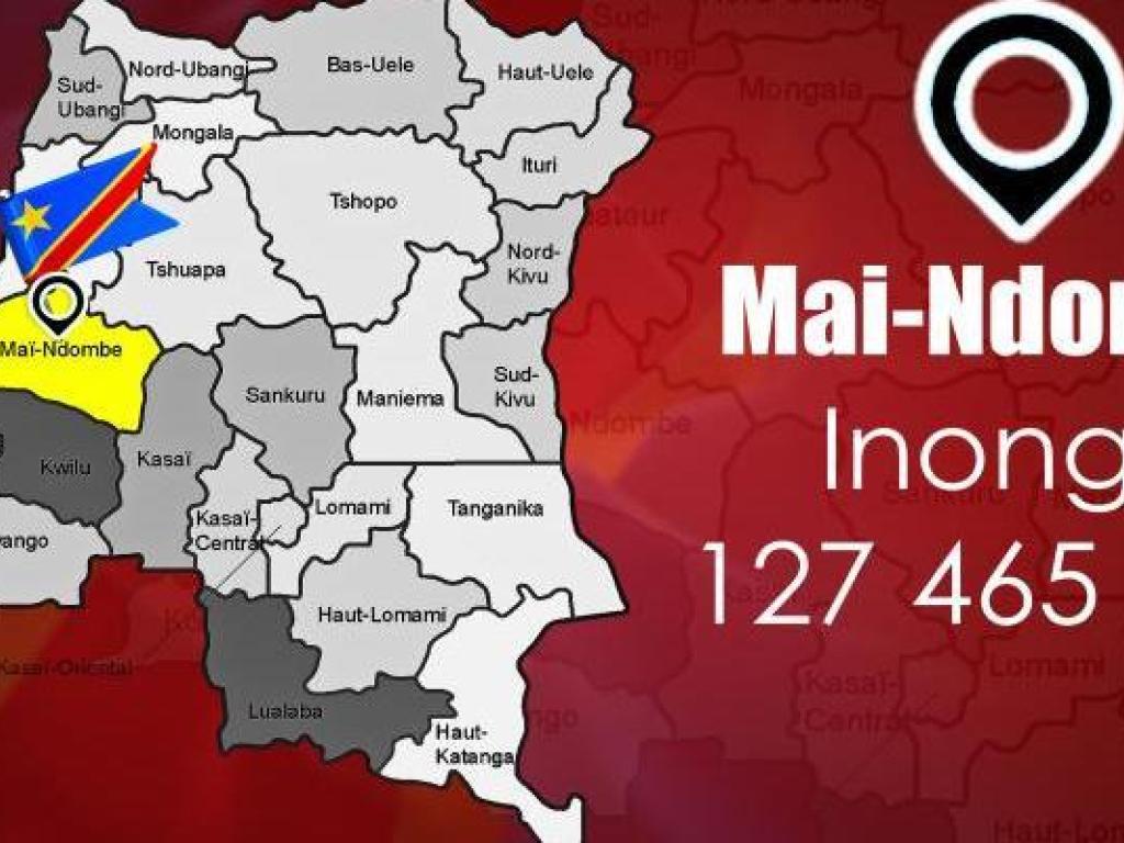 Mai-Ndombe sur la carte
