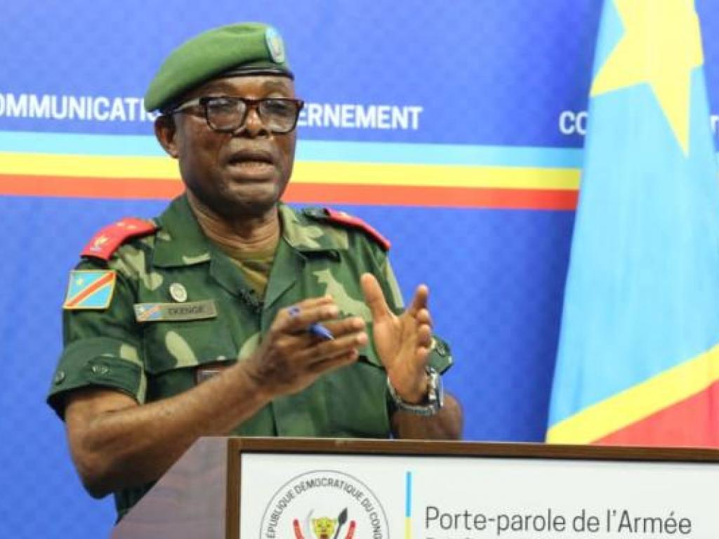 Sylvain Ekenge, porte-parole des FARDC