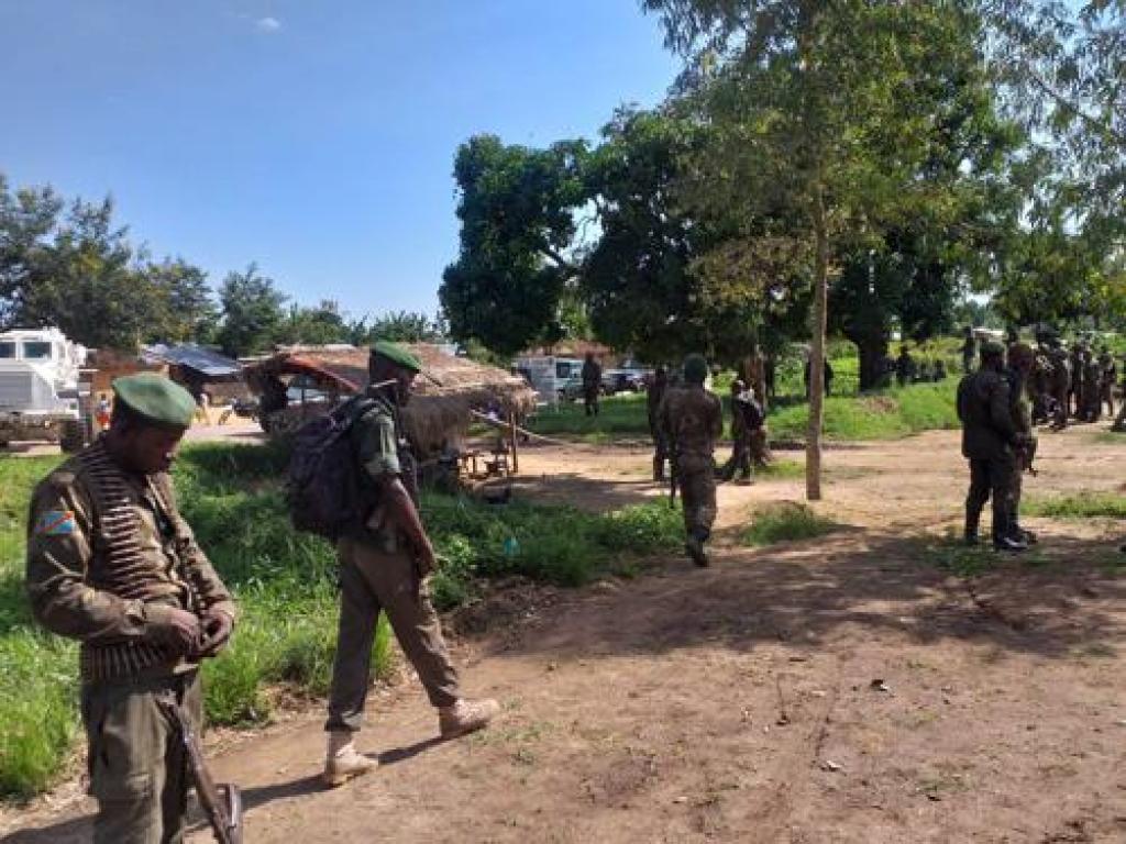 (Photo d'illustration) Les FARDC devant la position. attaquée le 30 mai 2019. Radio Okapi/Ph. Martial-papy Mukeba.