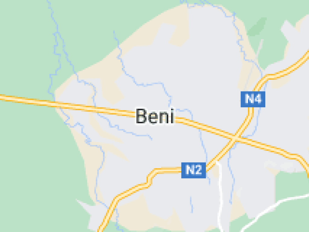 Beni sur la carte 