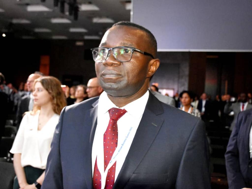 Le Ministre congolais de l’Industrie, Julien Paluku, lors du 4ème Sommet commercial germano-africain de Johannesburg en Afrique du Sud (RSA).