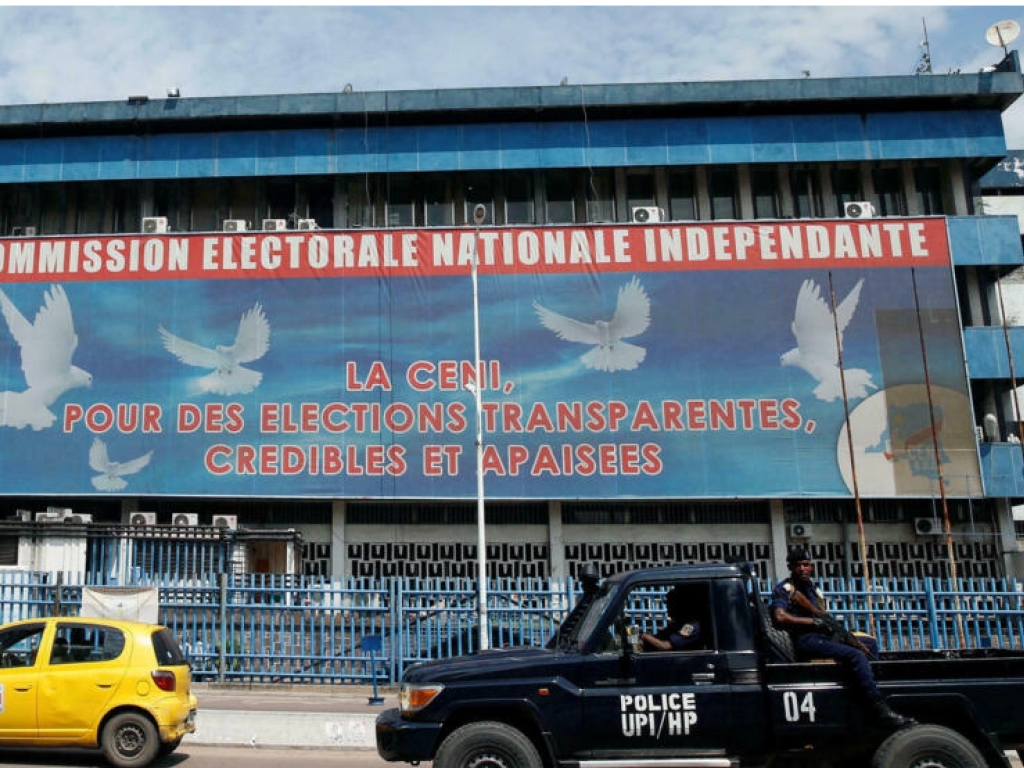 Commission électorale nationale indépendante (CENI) de la République Démocratique du Congo © REUTERS - Baz Ratner