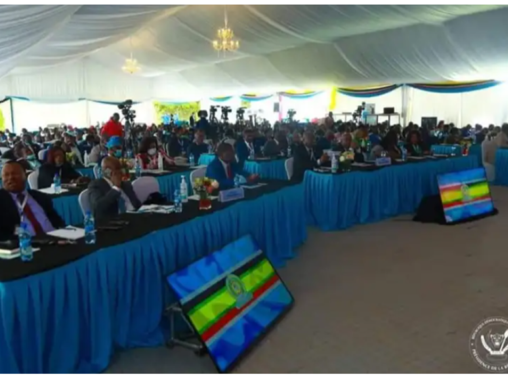 Une vue des participants au Dialogue intercongolais de Nairobi au Kenya