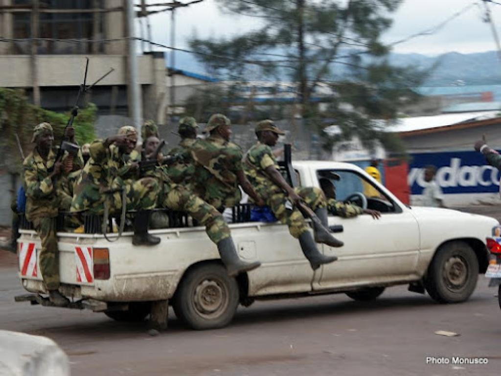 (Archives) Les rebelles du M23 font leur entrée dans la ville de Goma, capitale provinciale du Nord-Kivu, mardi 20 novembre 2012.