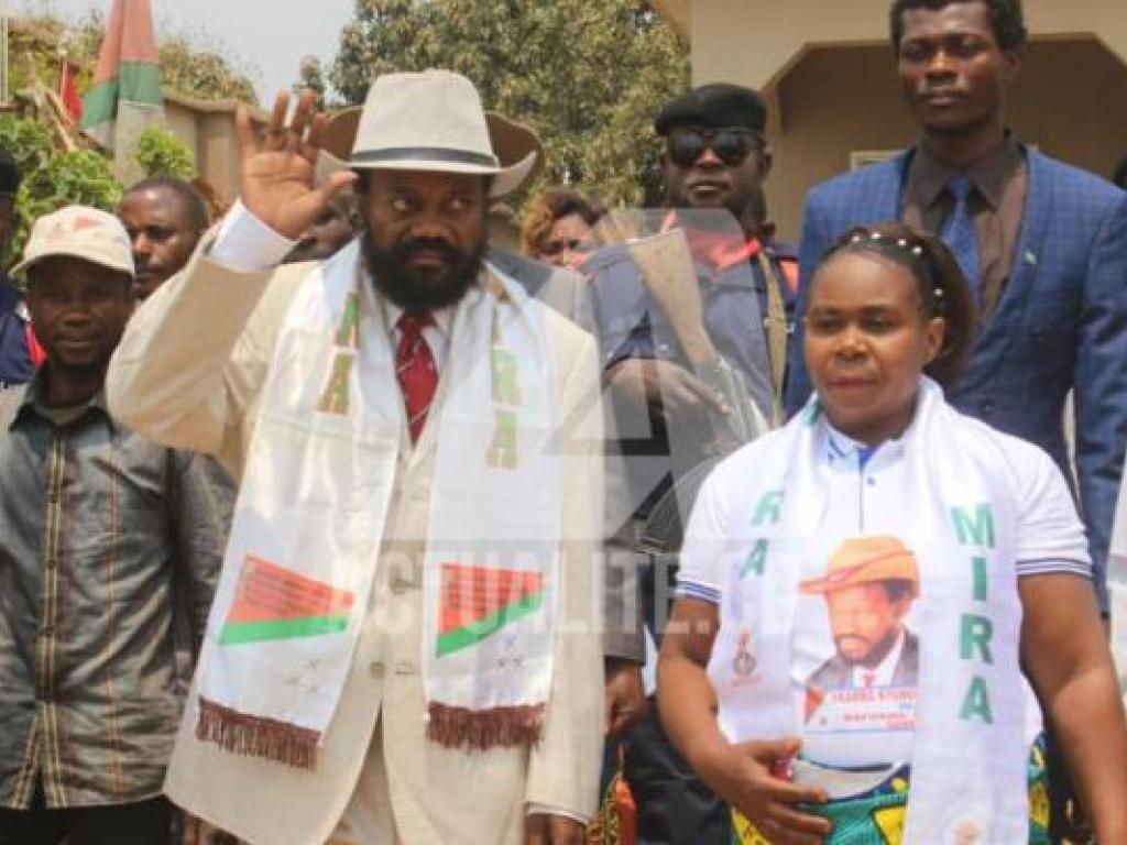 Le Chef milicien Gédéon Kyungu