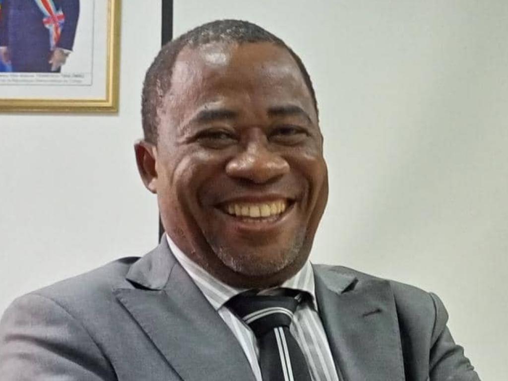 Jonas Tshiombela, coordonnateur de la Nouvelle société de la République démocratique du Congo @Photo Droits tiers