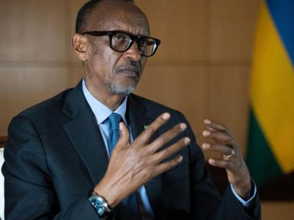 Le Président rwandais Paul Kagame