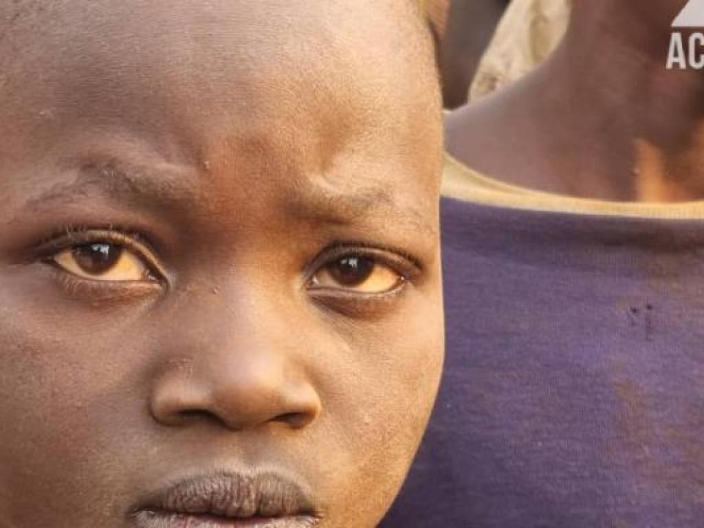 Déplacée à Roe (Djugu/Ituri). Ph. ACTUALITE.CD