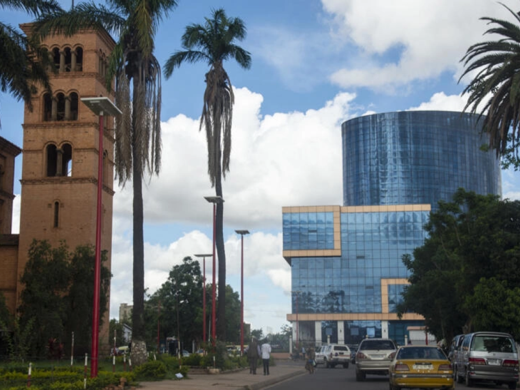 Une vue de Lubumbashi, chef-lieu de la province du Haut-Katanga (Sud-Est de la RDC). AFP - SAMIR TOUNSI