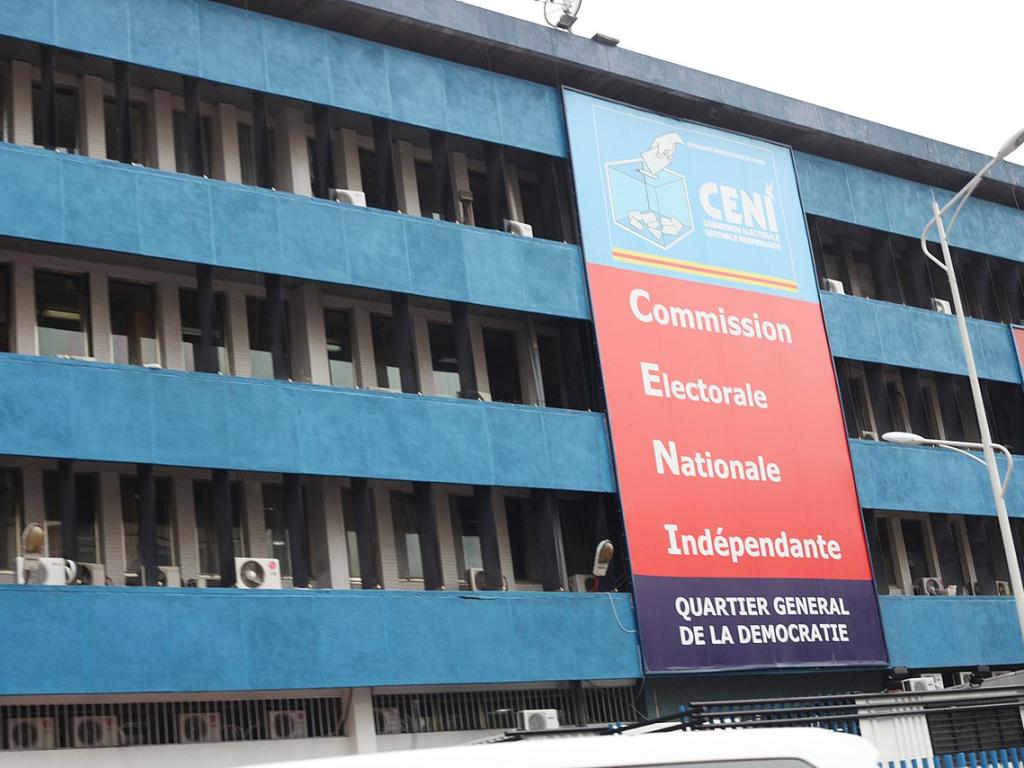 Le siege de la Ceni a Kinshasa