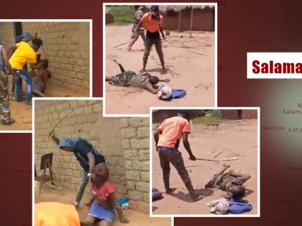 Les images de tortures des femmes par des miliciens à Salamabila