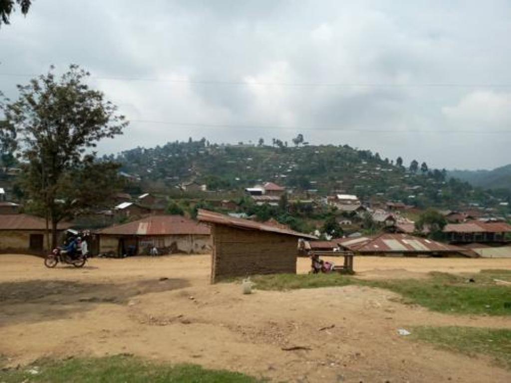 Une vue de la cité de Kanyabayonga en territoire de Lubero. Photo Radio Okapi Marc Maro Fimbo