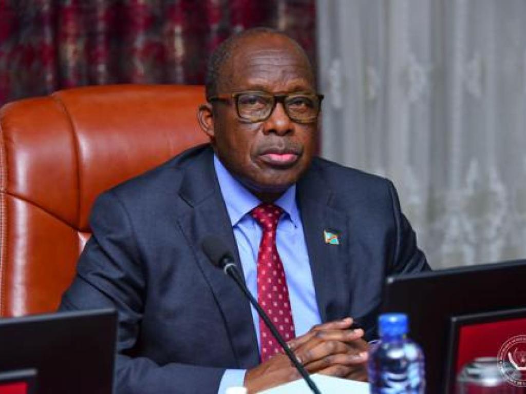 Christophe Lutundula, vice-premier ministre, ministre des affaires étrangères. PRESIDENCE