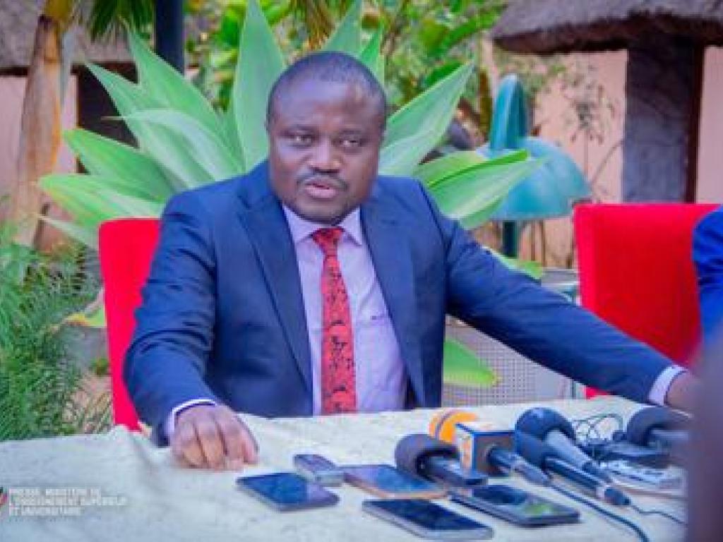 Le Ministre de l’Enseignement supérieur et Universitaire (ESU), Muhindo Nzangi