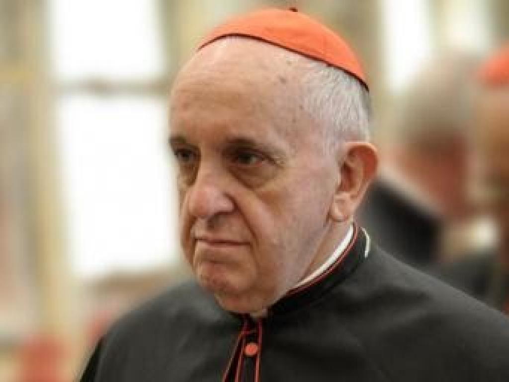Le Pape Francois, alors Cardinal Jorge Mario Bergoglio