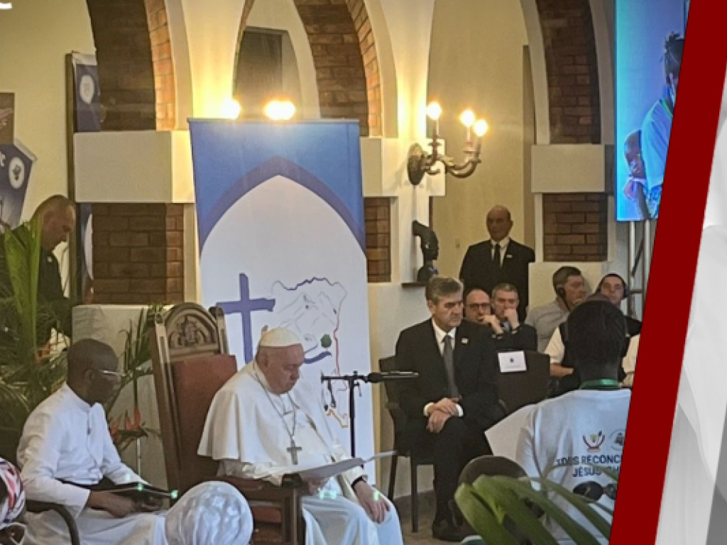 Le Pape François reçoit les victimes des violences dans l'est du pays