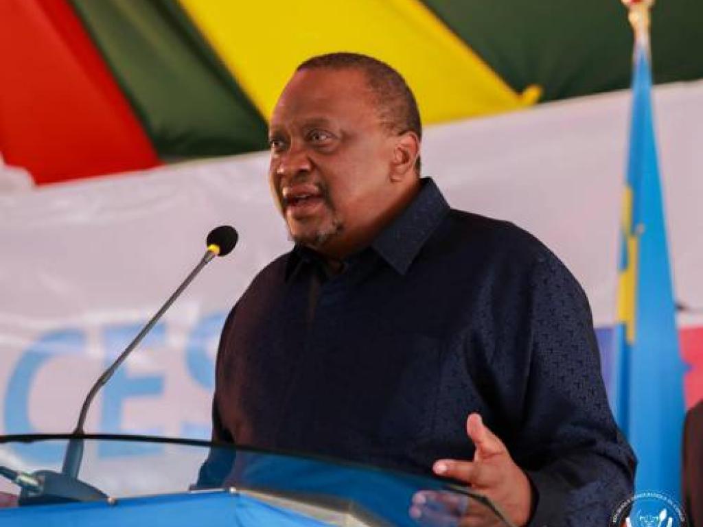 Uhuru Kenyatta, facilitateur du processus de Nairobi Présidence RDC