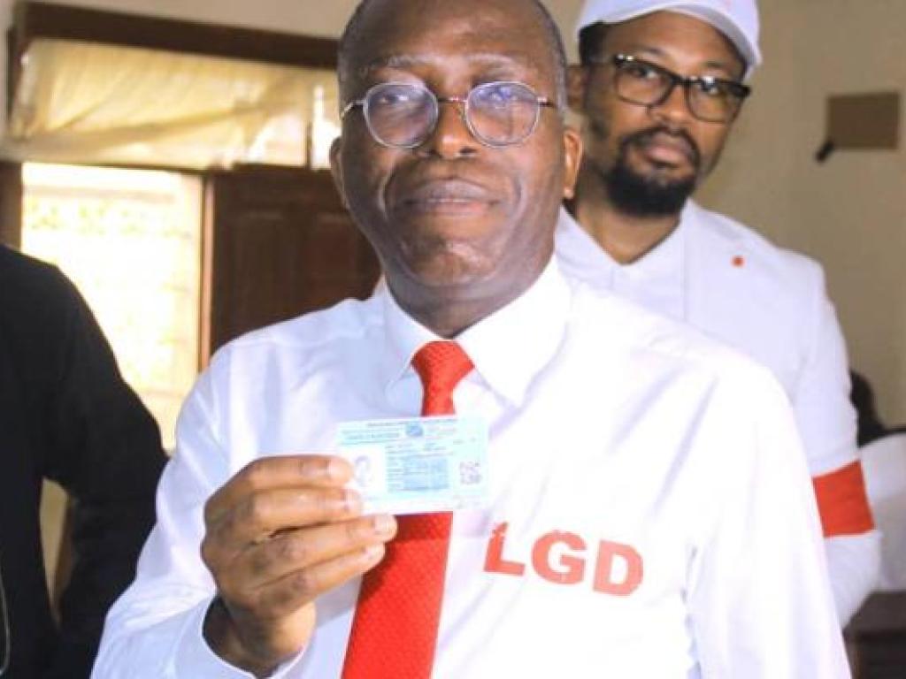 Augustin Matata, le Président du parti Leadership et Gouvernance pour le Développement (LGD)