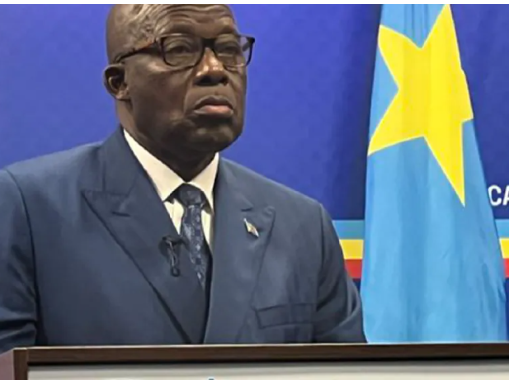 Christophe Lutundula, ministre congolais des Affaires étrangères de la RDC 