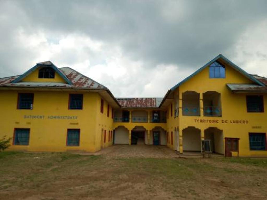 Le bureau administratif du territoire de Lubero. Photo Radio Okapi Marc Maro Fimb