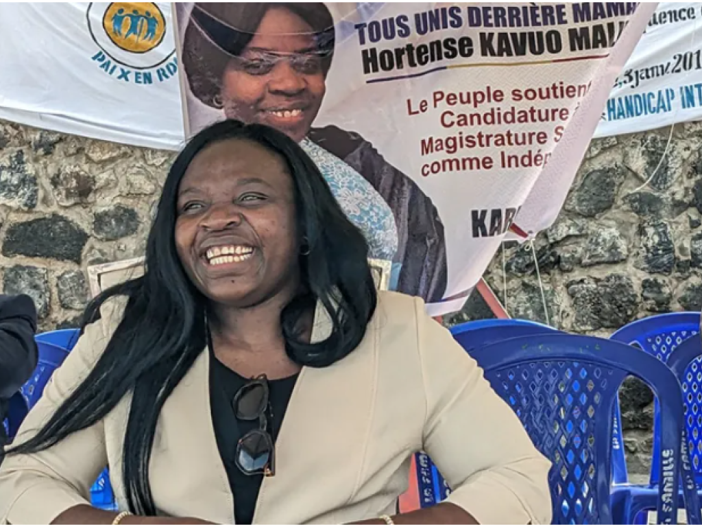 Hortense Kavuo Maliro à Goma (Nord-Kivu)
