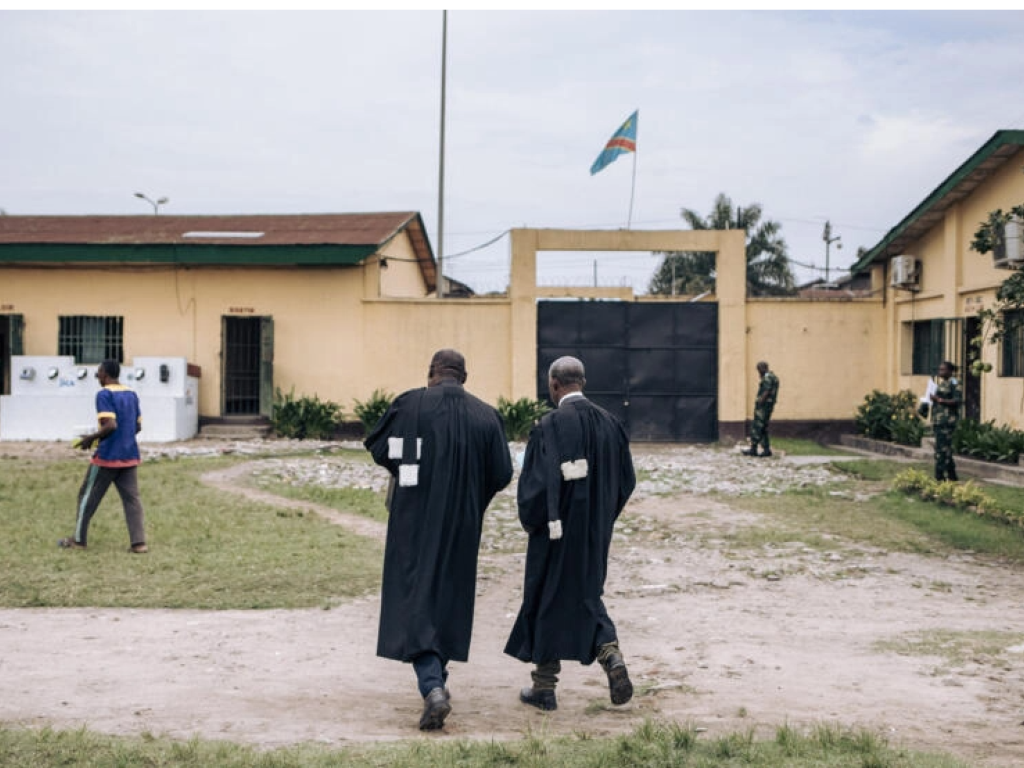 Après une audition rapide, l’auditorat a transféré l’opposant Salomon Kalonda dans la prison militaire de Ndolo. (image d'illustration) AFP - ALEXIS HUGUET