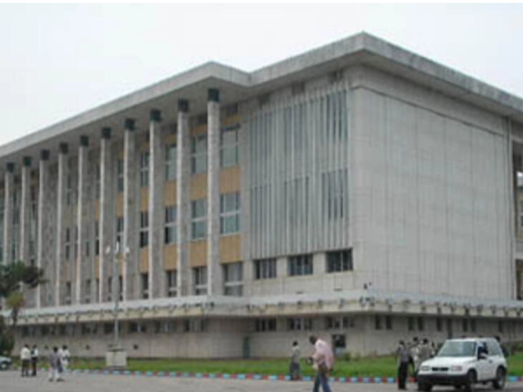 Le siège du Parlement congolais à Kinshasa en RDC (illustration). radiookapi.net