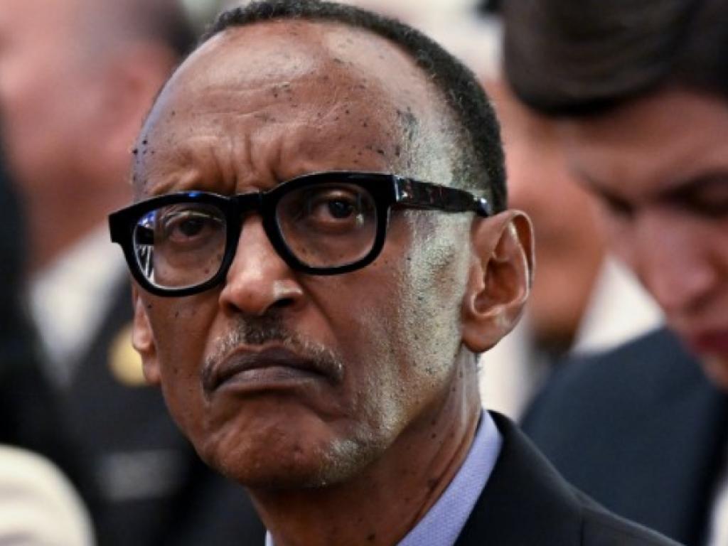Le président rwandais Paul Kagame à Ankara, en Turquie, le 3 juin 2023. © Mustafa Ciftci / Anadolu Agency via AFP