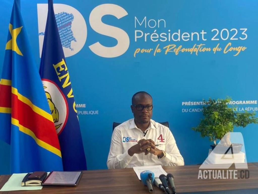 Delly Sesanga, président du parti d’opposition, Envol.