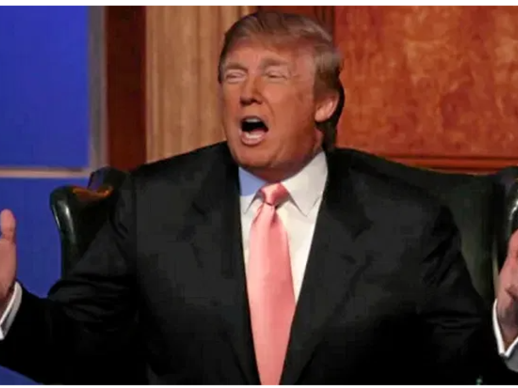 Le titre du film d'Ali Abbasi, The Apprentice, est directement tiré du célèbre show de télé-réalité de l'ex-président diffusé sur NBC. © MGM Television