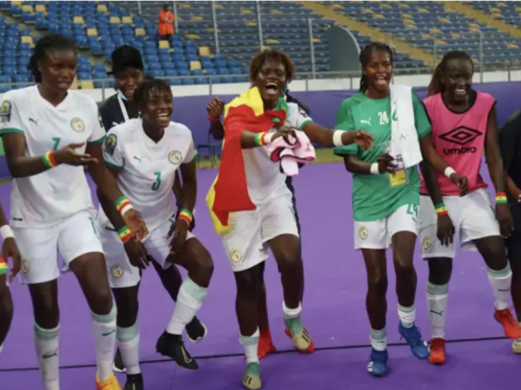 Les Sénégalaises ont parfaitement entamé leur CAN avec une victoire 4-0 contre la RDC. © CAF