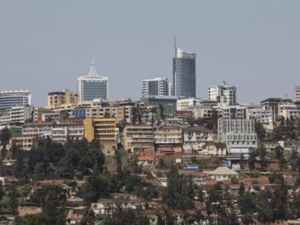 Une vue de Kigali, capitale du Rwanda. AFP - LUDOVIC MARIN