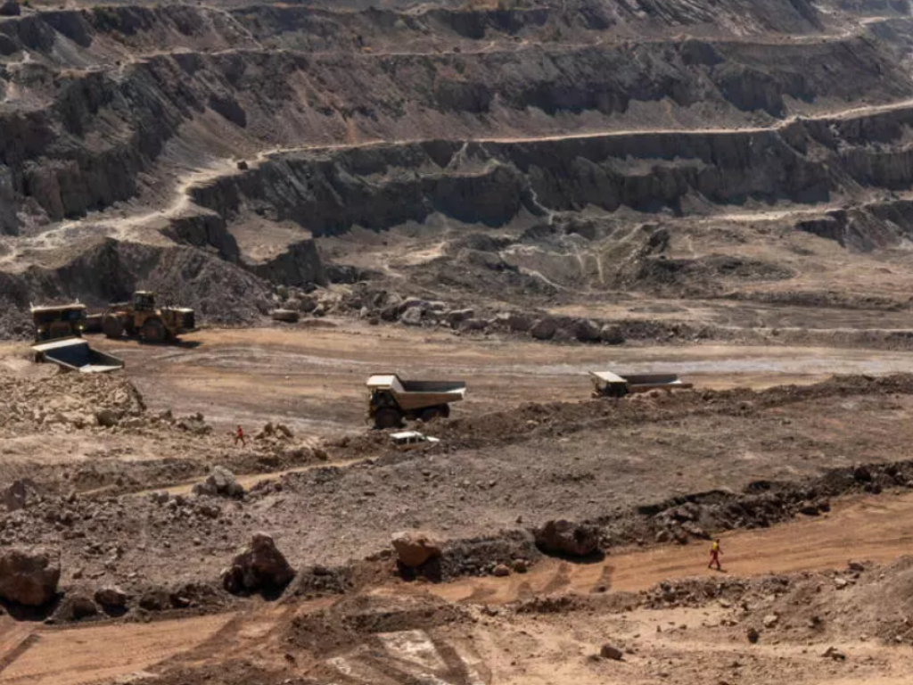 Une mine en RDC. (photo d'illustration) © EMMET LIVINGSTONE / AFP