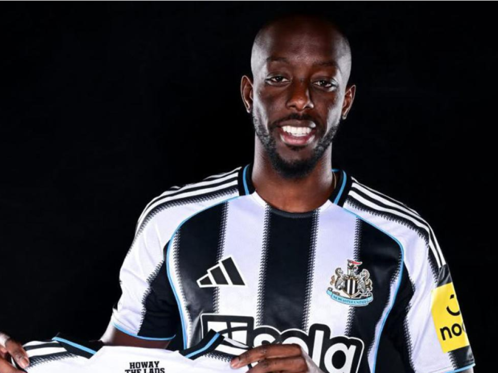Le Congolais Yoane Wissa, nouvel attaquant de Newcastle United. Newcastle United